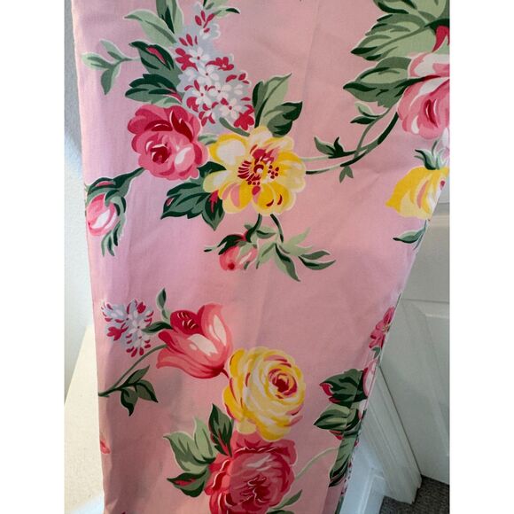 NWT Lauren Ralph Lauren Floral Roses Pink Pants Size 12 - Picture 4 of 5